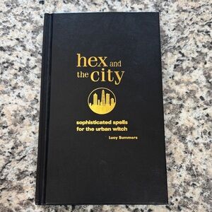 Hex and the City Black Hardcover Book New